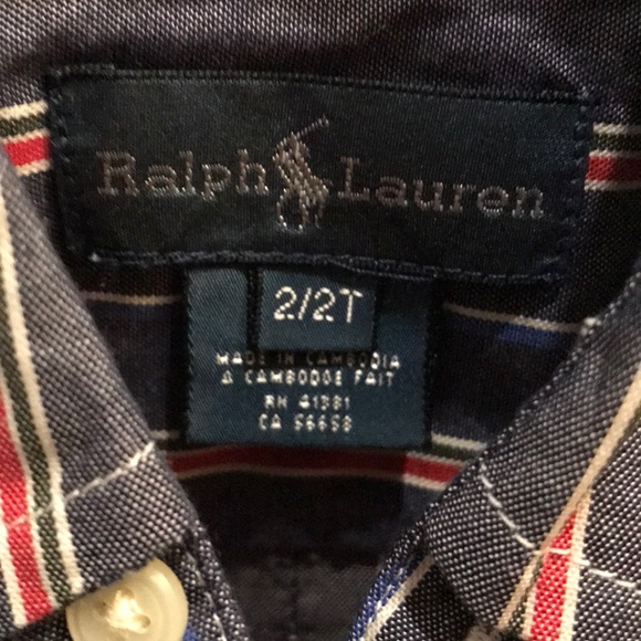 Polo Ralph Lauren button down boys shirt - Picture 3 of 4